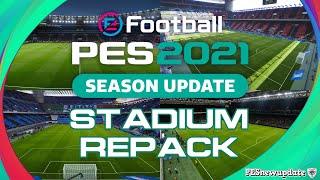 PES 2021 Missing Stadium RePack ( Giuseppe Meazza, San Siro, Maracana, Etc  )