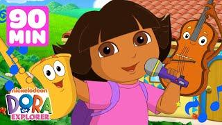 Dora's Best Fiesta Scenes, Songs & Games!  90 Minutes | Dora the Explorer | Dora & Friends