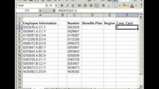 Format & Compile Data in Excel - left right mid functions