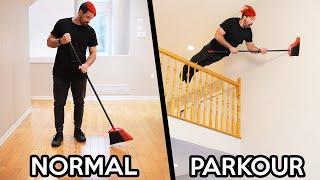 Parkour VS Normal People In Real Life!