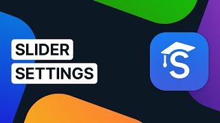 Smart Slider - Slider Settings