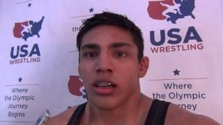 Zahid Valencia, 84 kg UWW Junior freestyle national champion