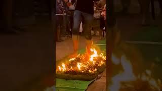 My Fire Walk Experience | #shorts  #fire #confidence #motivation #fearless ||