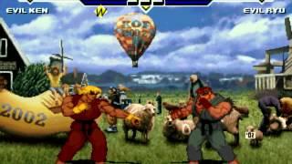 EvE Mugen Evil Ken vs Evil Ryu