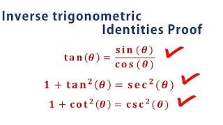 inverse trigonometric identities proof