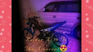 Raider r150 carb Vs Raider r150 Fi Thai Concept 2020