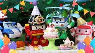 Helly’s Birthday Toy ver.│Happy Birthday to You│Toy Song for Kids│Birth Party Song│Robocar POLI TV