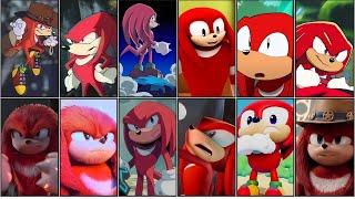 Evolution of Knuckles the Echidna in Movies & Cartoons