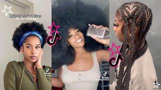 Hair compilation for my black girlies 🫶