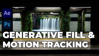 Transforming Video with Generative Fill | Urban Jungle Scene Photoshop & After Effects Tutorial