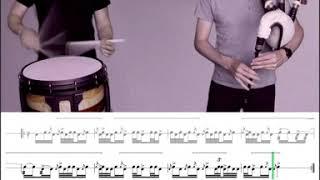 Steven Shedden: “The Boxhill Bandit” with sheet music sync by @percuss.io