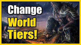 How to Change the World Tiers in Diablo 4 (Fast Tutorial)