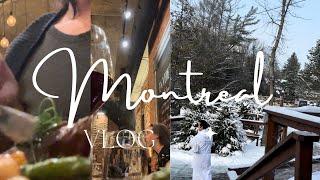 Winter spa getaway / Polar Bear's Club/ Best Restaurant in Montreal/travel vlog/Montreal Canada Vlog