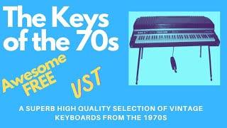 Keys of the 70s. Awesome Electric Piano FREE VST