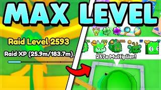 The BEST METHOD To Get MAX Raid Level In Pet Simulator 99!