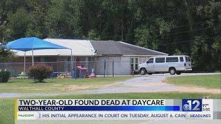 Two-year-old found dead at Walthall County daycare