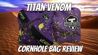 Titans most Popular Bag! // Titan Venom Cornhole Bag Review - Episode 51