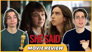 She Said - Movie Review