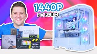 Building a 1440p Gaming PC with ZERO Cables?!  [RTX 4070 Super & Ryzen 7700X]