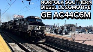 NORFOLK SOUTHERN DIESEL LOCOMOTIVE GE AC44C6M #4396, #4283 & #4342 | Philadelphia 2025