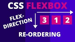 CSS Flex Order & Flex Direction: How to Reorder Elements and Rows/Columns with CSS Flexbox?