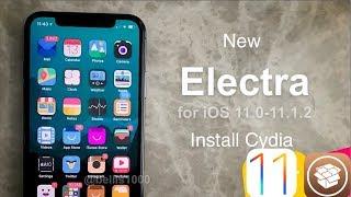 New iOS 11-11.1.2 Jailbreak Install Cydia