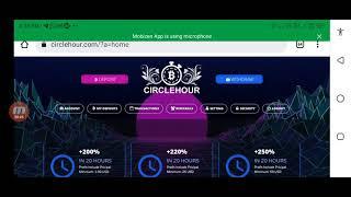 Circlehour.com Review | New Doubler Site | Live payment proof | Tech and earn