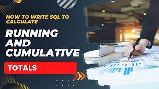 SQL Query | How to calculate Running Totals and Cumulative Sum ? #sqlinterviewquestions