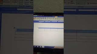 How to Merge cells in Ms word #viral #computer #mswordtricks