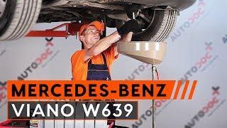 Cómo cambiar la filtro de aceite y aceite de motor en MERCEDES VITO W639 [VÍDEO TUTORIAL DE AUTODOC]