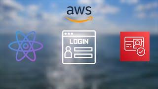 User Login using AWS Cognito and integrating it with React JS || Serverless Framework ️
