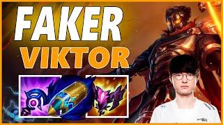 FAKER VIKTOR MID GAMEPLAYSEASON 12 LEAGUE OF LEGENDS