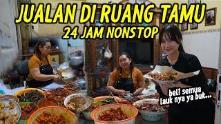 RUANG TAMU BUAT JUALAN NASI CAMPUR !! 24 JAM GAK PERNAH TUTUP DAN SELALU RAME !!