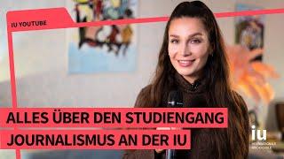 Alles über das Journalismus Studium an der IU