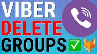 How To Delete Groups On Viber