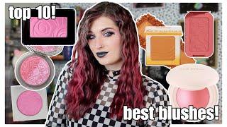 my top 10 FAVORITE blushes!!