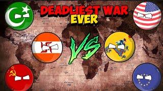 [DEADLIEST WAR EVER] ️ || World Provinces || #countryballs #geography