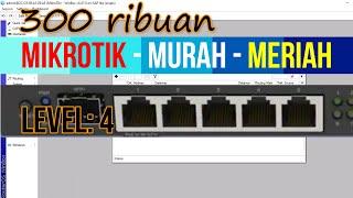 mikrotik PALING murah 2023 bisa wireless level 4 gampang settingnya - cocok buat pemula