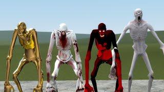 GOLD SCP-096:CB VS SCP-096!! Garrys Mod Sandbox