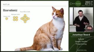 C++Now 2017: Jonathan Beard “RaftLib: Simpler Parallel Programming"