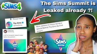 Did The Sims Summit Just get leaked ?!  EA what are ya'll doing to The Sims ???