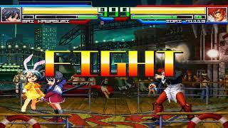 NICK54222 MUGEN: Mai Kawasumi (me) VS Iori Yagami (Sander71113)