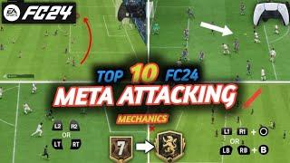 10 combined overpowered and effective attacking tricks on EA FC24 (OCTOBER META)_@deepresearcherFC
