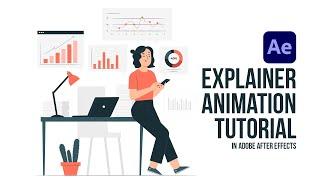 2D Explainer Animation in After Effects Tutorial | Visual Verse