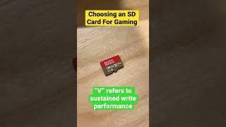 Choosing an SD Card for Gaming