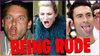 Celebrities being SUPER RUDE to Fans! (PART 2)