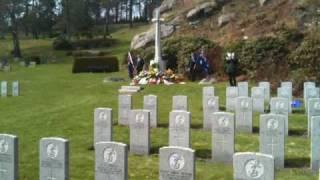 Gothenburg Kviberg Cemetery, Gamlestaden at 14:00 on Sunday 25 April 2010