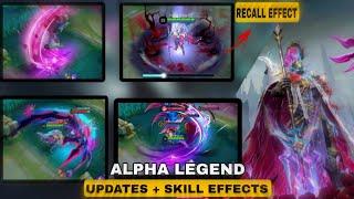 ALPHA REVENANT OF ROSES SKINS DETAILS!! RECALL EFFECT SKILL EFFECTS AND MANY MORE!!!