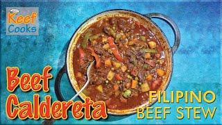 Beef Caldereta - Philippine Beef Stew