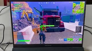 ASUS Zenbook 14 OLED UX3402Z Intel i7 Gameplay clip: Fortnite